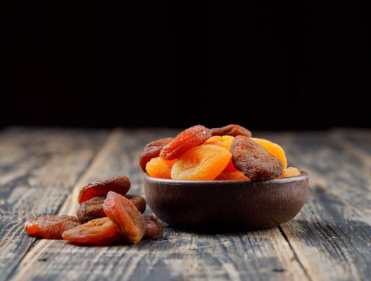 Dried apricots