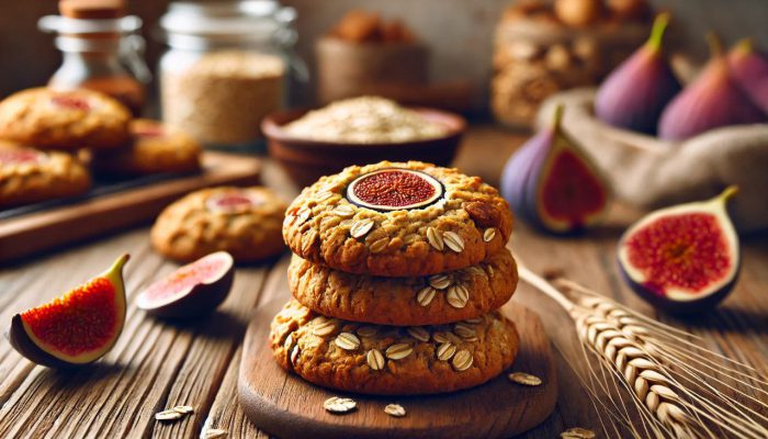 Dried Fig Oatmeal Cookies