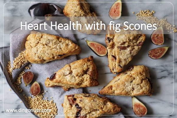 Heart Health with fig Scones