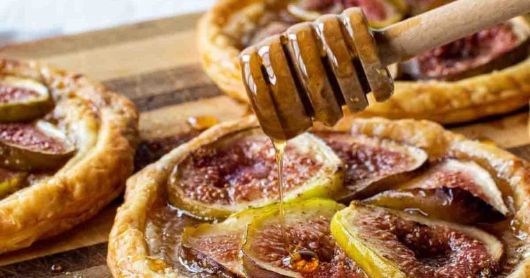 Recipe fig tart with Honey and Ricotta