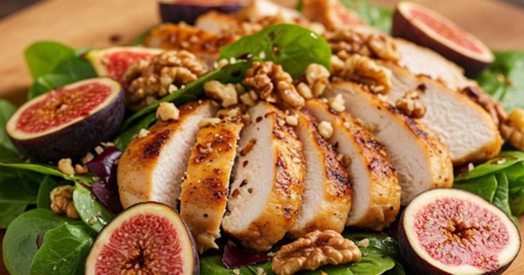 Warm Salads with Figs and Meat Warm Salads with Figs and Meat