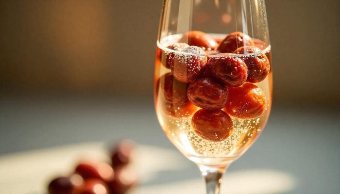 raisins soaked in water