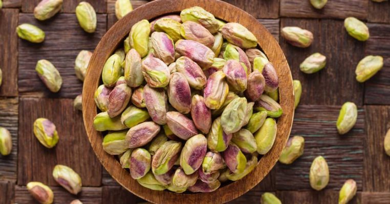 A bowl of premium pistachios — nature’s snack at its finest.