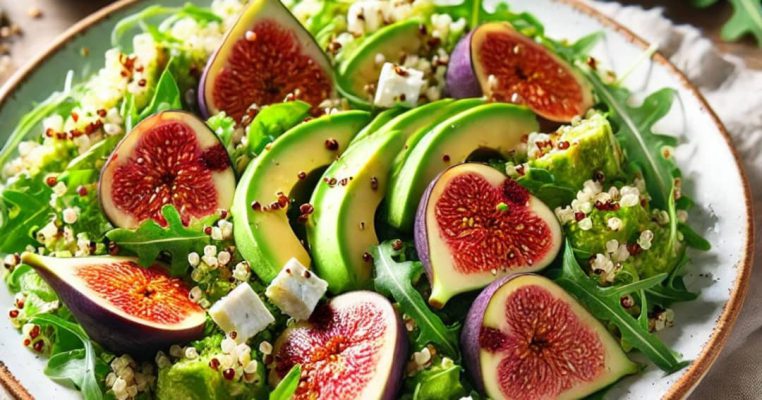 Fig Salad with Quinoa and Avocado Fig Salad with Quinoa and Avocado