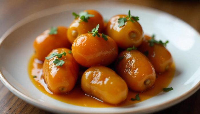 Kimia dates on a plate