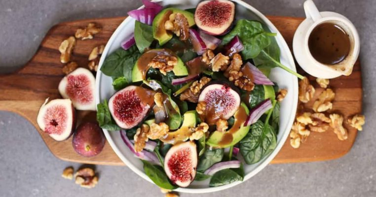 Recipe for fig salad diet and tasty
