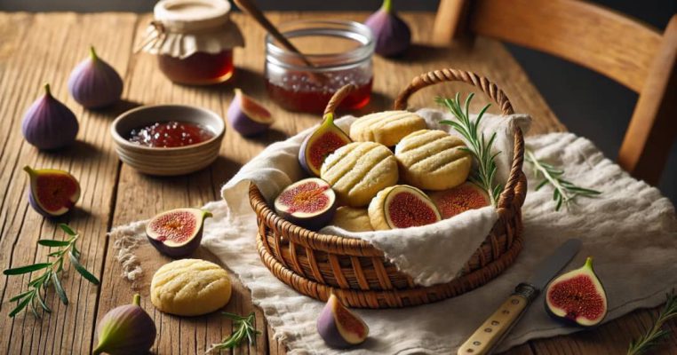 Recipe unripe figs for homemade biscuits