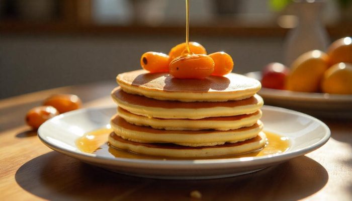 kimia gold dates pancakes
