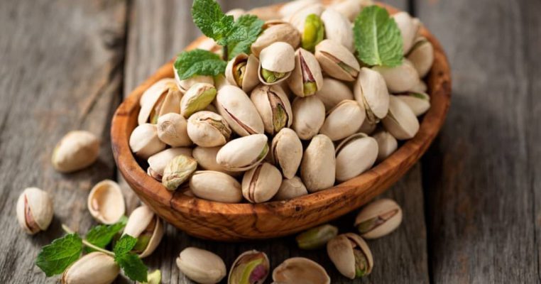 A bowl of pistachios, a handful of happines A bowl of pistachios, a handful of happines