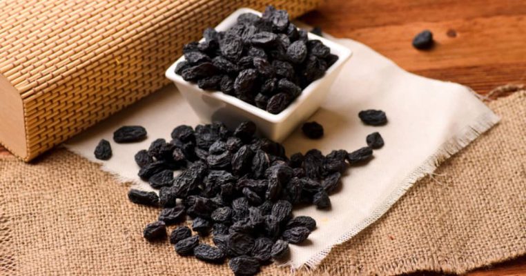 Pure delight from nature — black raisins, healthy and delicious 