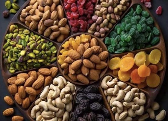 types of dry fruits