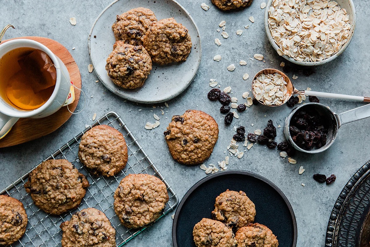 Oat and Raisin Cookies