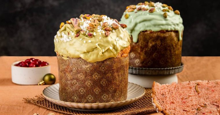 Pistachio panettone recipe