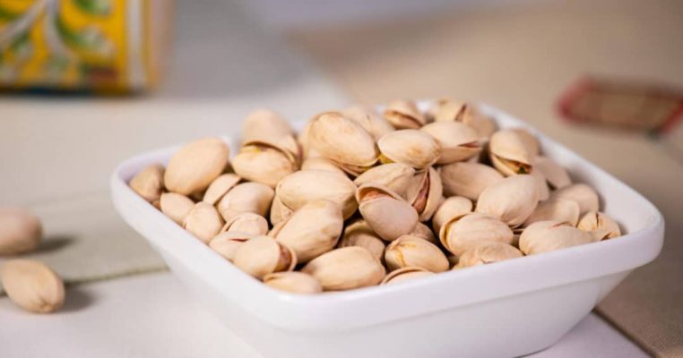 Pure and simple — a bowl of raw pistachios packed with natural goodness raw pistachios
