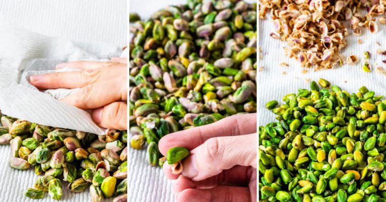 التقشير الفستق