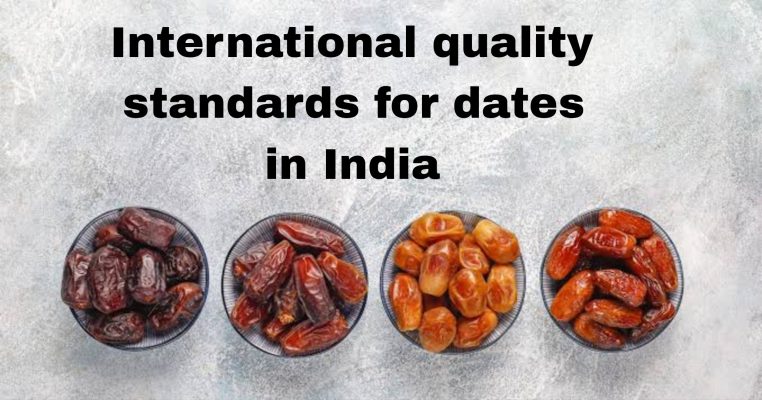 International Quality Standards for Dates in India