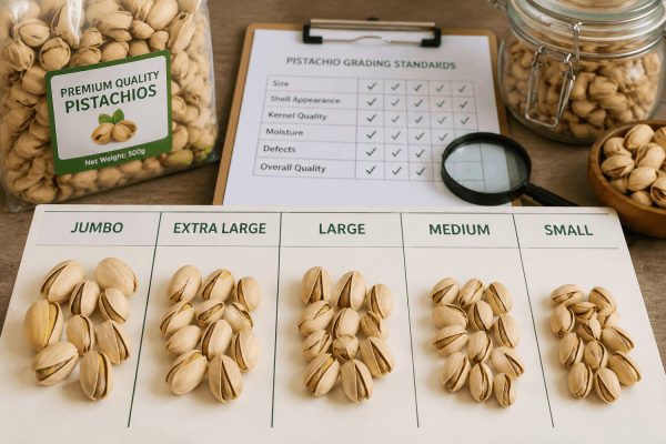 pistachio grading