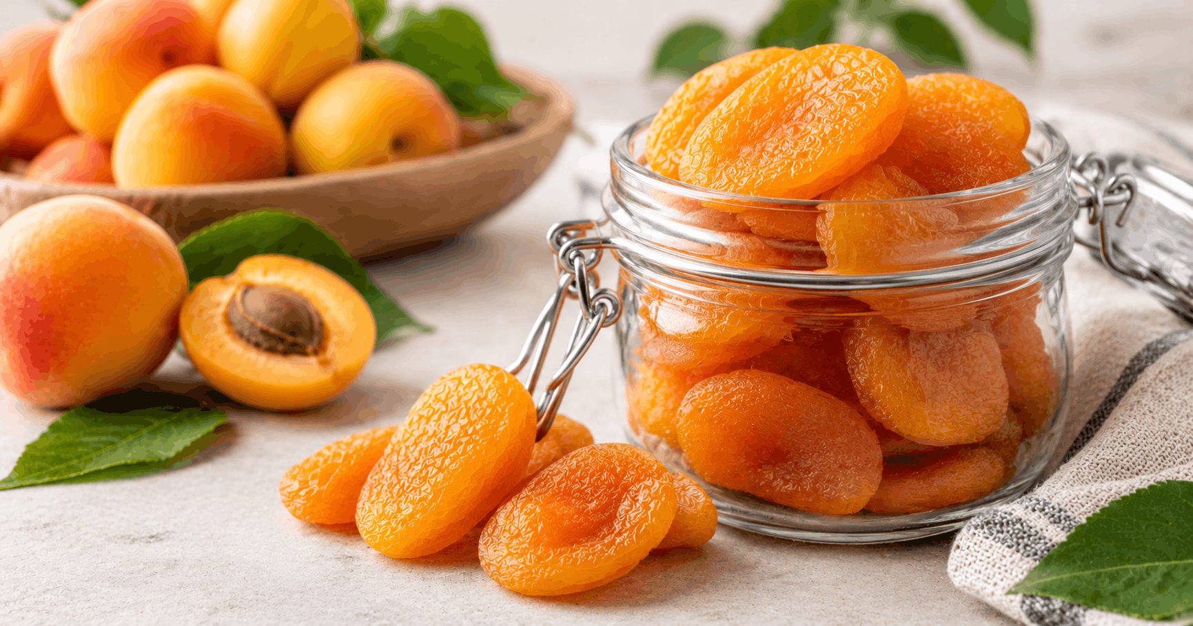 Dried Apricots Jar