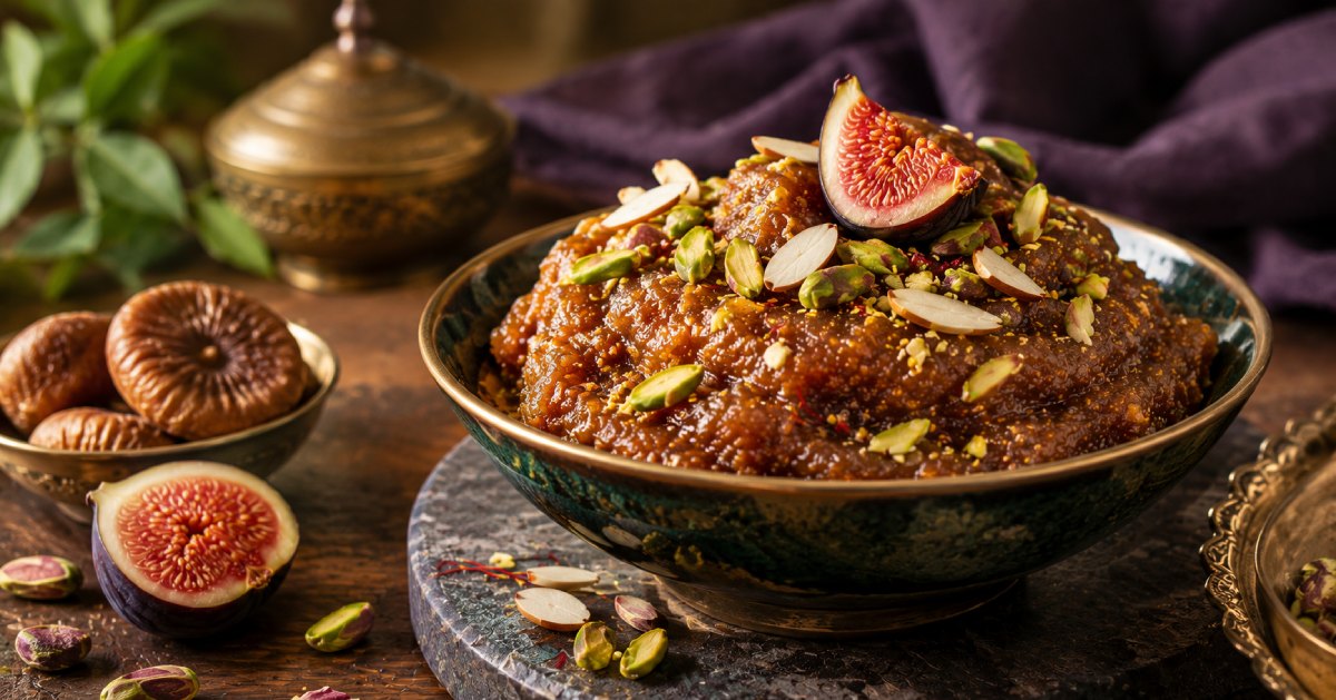 A Bowl of Anjeer Halwa