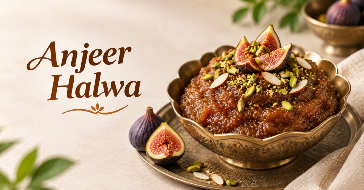 anjeer halwa